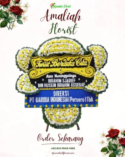 Papan Bunga Duka di Cibeureum